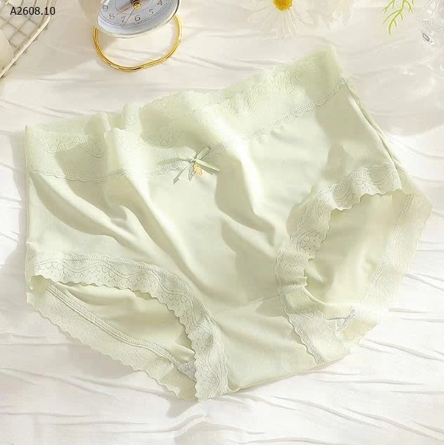  SET 10 QUẦN CHIP BĂNG LỤA PHỐI REN - sỉ 139k/set 10c mix màu