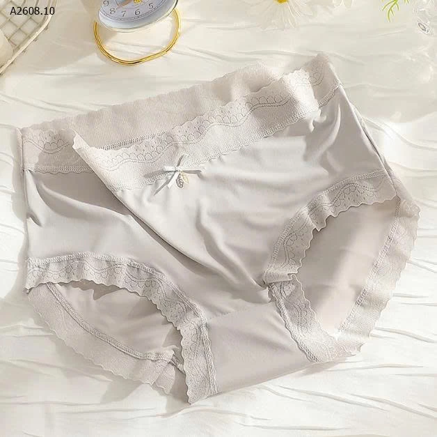  SET 10 QUẦN CHIP BĂNG LỤA PHỐI REN - sỉ 139k/set 10c mix màu