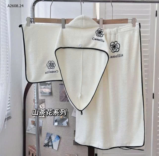 SET 3C KHĂN TẮM HOA TRÀ- sỉ 103k/set