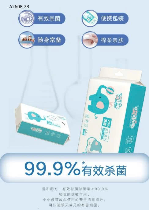 KHĂN GIẤY ƯỚT MINI BỎ TÚI  - sỉ 75k/set 3 gói