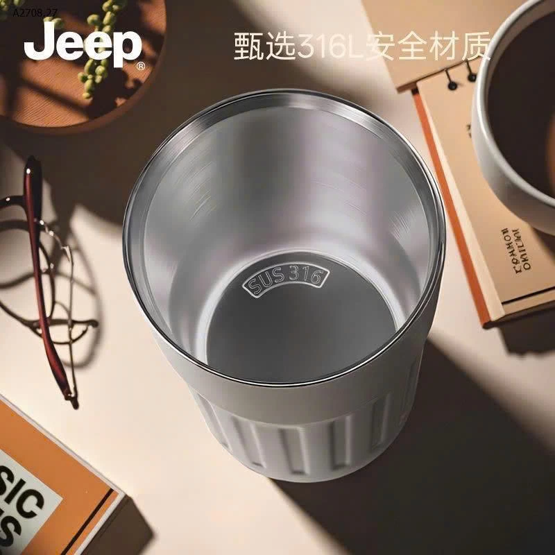 Cốc giữ nhiệt chính hãng thương hiệu JEEP- sỉ 185k
