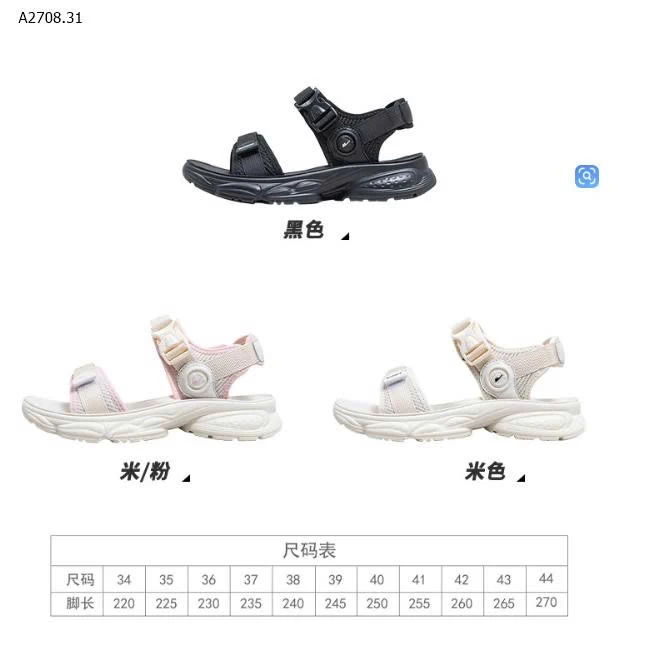 SANDAL NỮ HÃNG WARRIOR- sỉ 273k