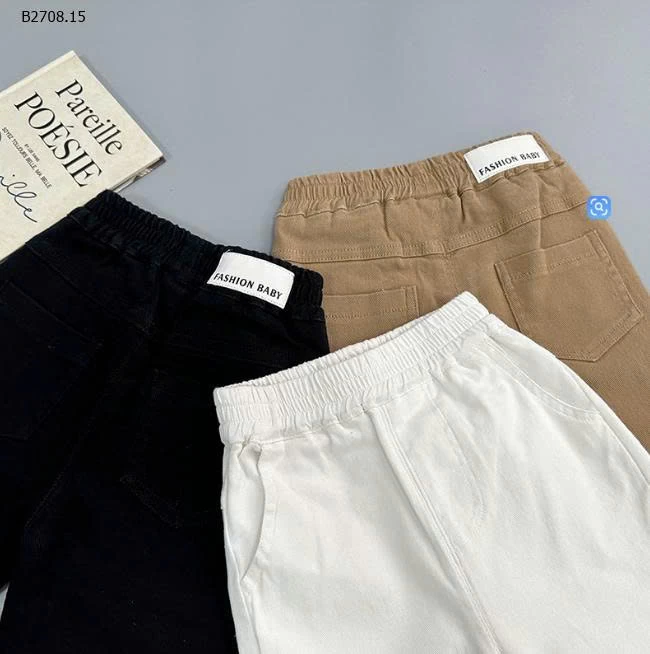 QUẦN LƯNG CHUN CHO BÉ TRAI-Giá sỉ 130k 