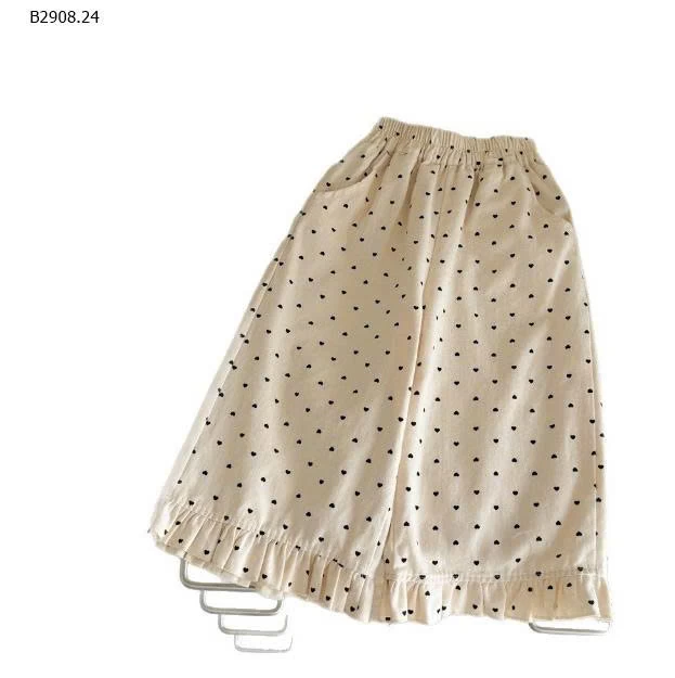 QUẦN GẤU BÈO HỌA TIẾT NINGLI BG-Giá sỉ 126k