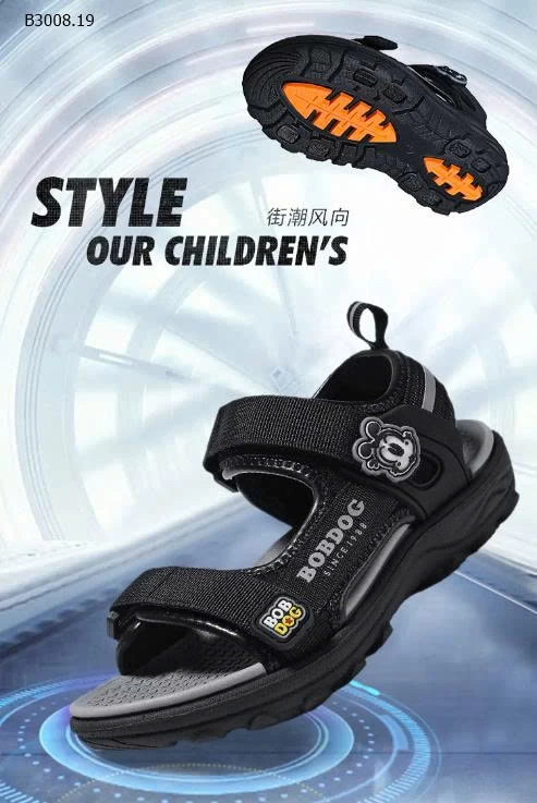 DÉP SANDAL BÉ TRAI HÃNG BOBDOG -Giá sỉ 182k