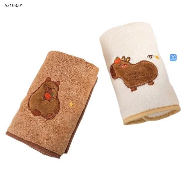 SET 2 KHĂN CAPYBARAA  - sỉ 89k/set