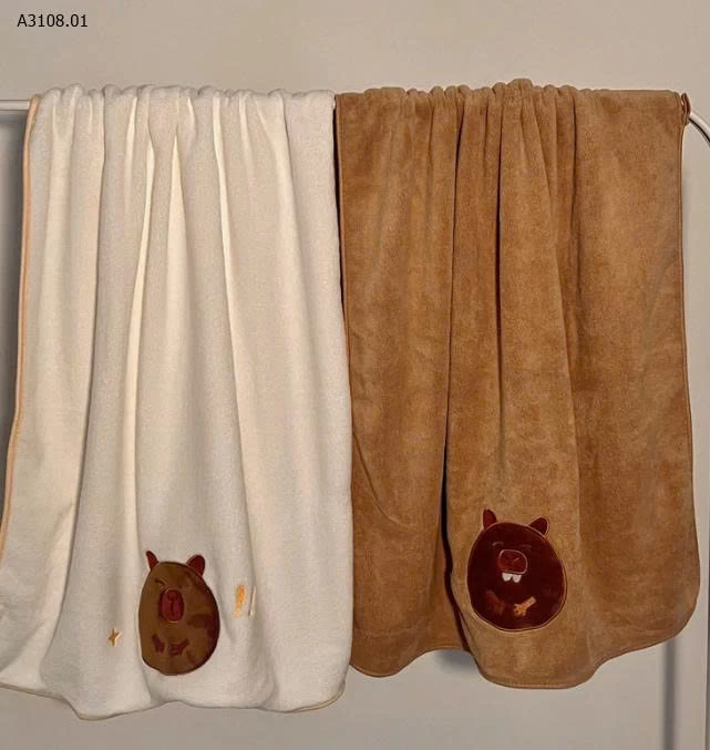 SET 2 KHĂN CAPYBARAA  - sỉ 89k/set