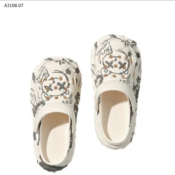 SỤC CROCS HOẠ TIẾT SẮC MÀU  - sỉ 74k