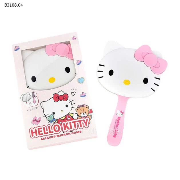 SET GƯƠNG LƯỢC KITTY SIÊU XINH -Giá sỉ 50k