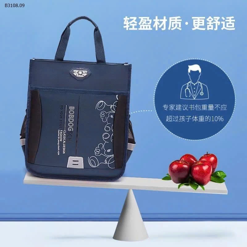 TÚI HỌC THÊM HÃNG BOBDOG PHẢN QUANG  -Giá sỉ 130k