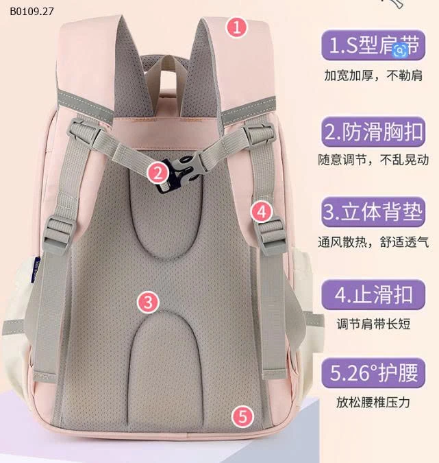 BALO TIỂU HỌC CHO BÉ-Giá sỉ 265k