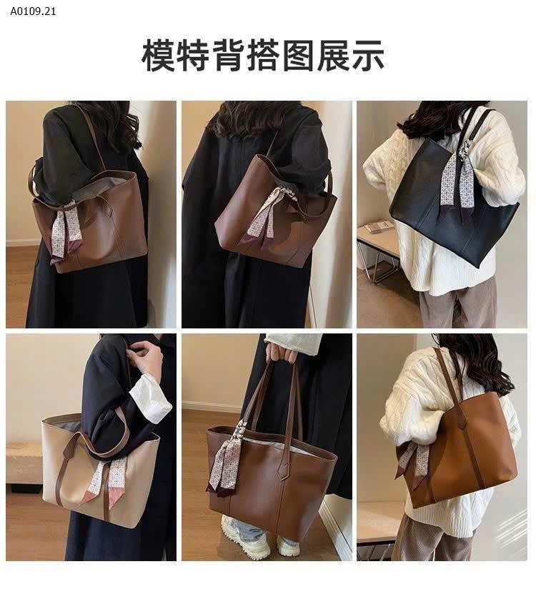 Túi xách hãng AUGSTALION tặng kèm khăn - sỉ 143k