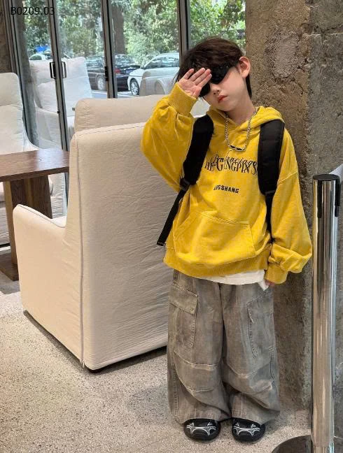 ÁO HOODIE VÀNG BT-Giá sỉ 196k