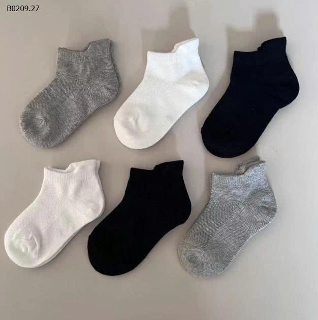 SET 6Đ TẤT THÔNG HƠI CHO BÉ -Giá sỉ 79k/1 set 6 đôi 