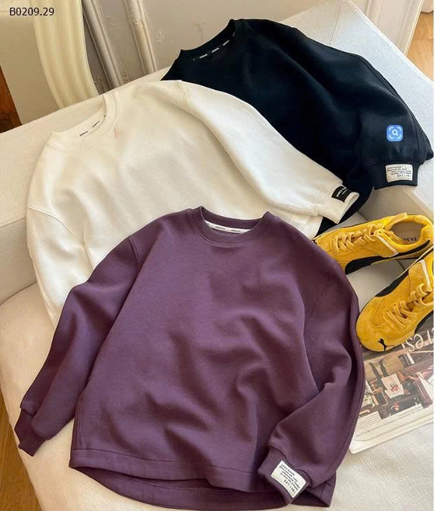  Áo nỉ dáng oversize -Giá sỉ sz 90-150: 139k 160: 152k 170: 169k