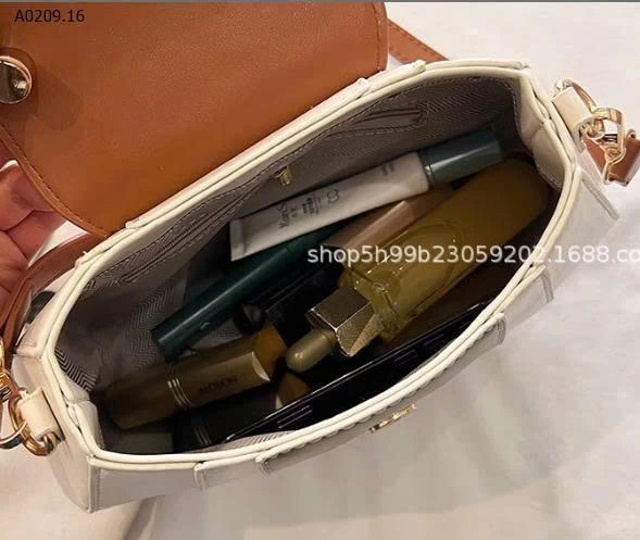  TÚI XÁCH NẮP GẬP PHỐI MÀU CAO CẤP-Giá sỉ 139k