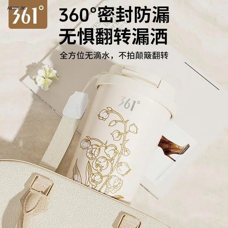 Cốc giữ nhiệt lòng inox cao cấp 316 - hoạ tiết hoa siêu đẹp . - sỉ 165k