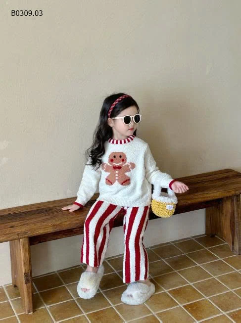 SET LÔNG QUẦN KẺ BG-Giá sỉ 169k