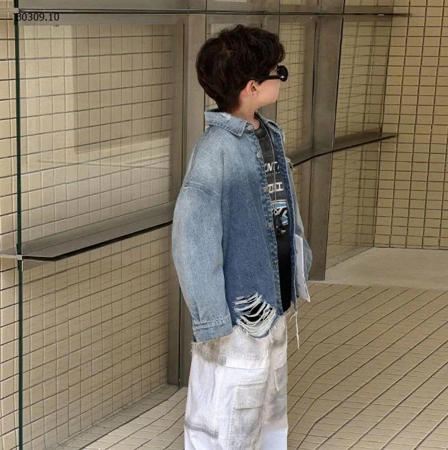 KHOÁC DENIM MỎNG MÙA THU-Giá sỉ  sz 100-140: 252k  sz 150-160: 259k 