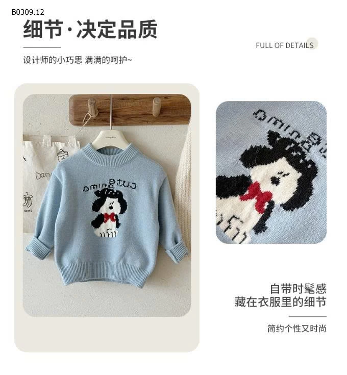 ÁO LEN DỄ THƯƠNG BG-Giá sỉ 175k