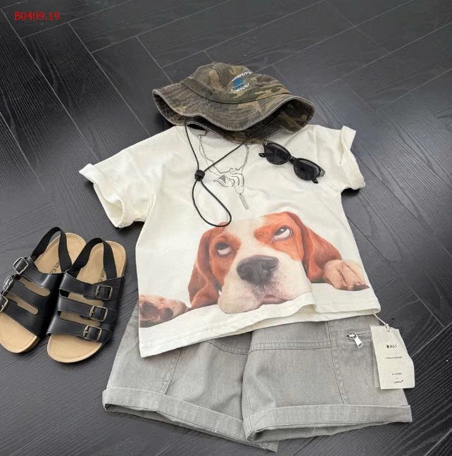 ÁO THUN IN HÌNH CÚN BT -Giá sỉ 129k