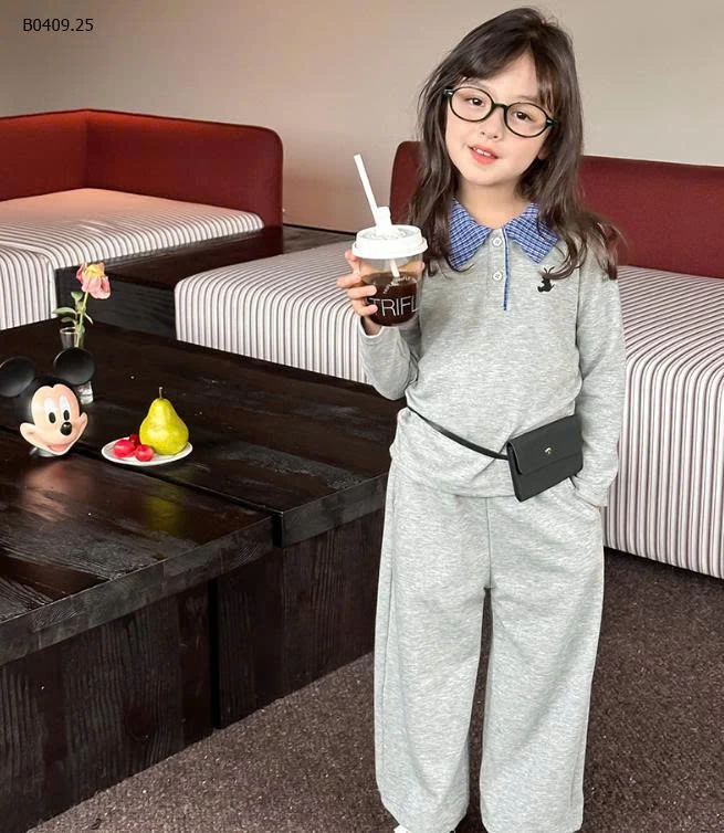 BỘ POLO PHỐI KẺ BG-Giá sỉ  249k