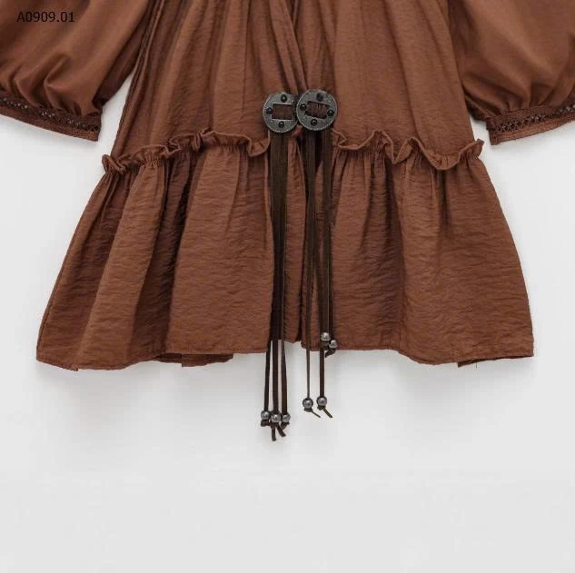 váy mặc thu Tone nâu -Sỉ 285k