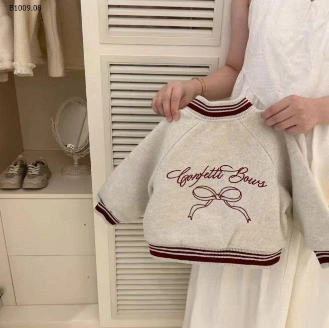 ÁO BOMBER BÓNG CHÀY NƠ BG-Giá sỉ 165k /1c 