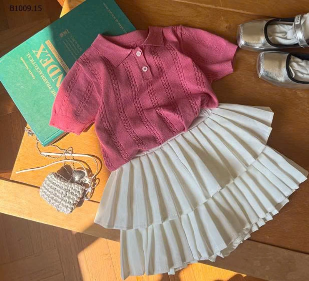 Áo polo len cộc tay hãng AMBB -Giá sỉ 125k