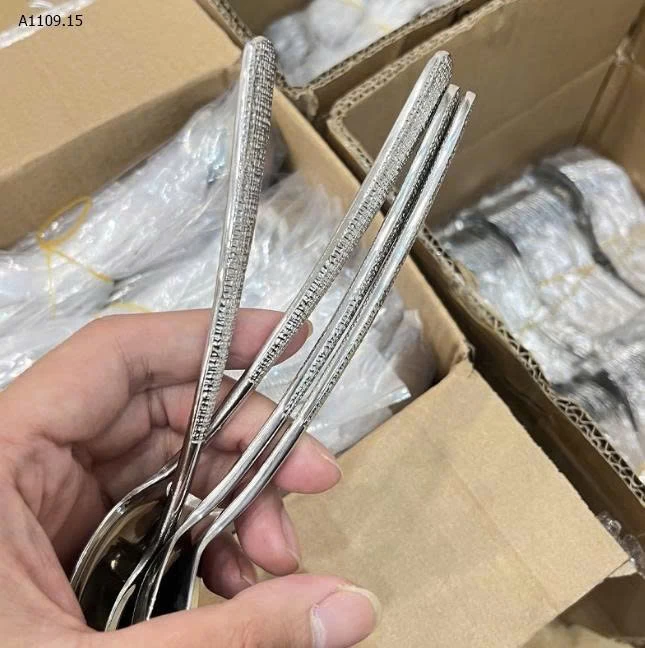 SÉT 20 THÌA INOX - Giá sỉ 75k/set