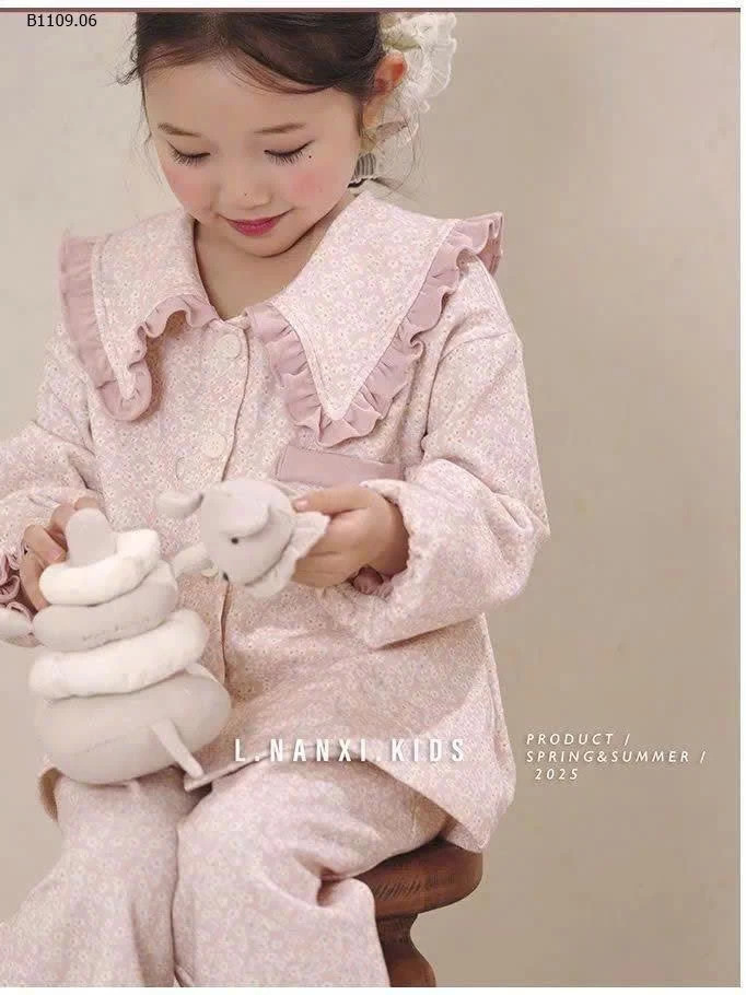 BỘ PIJAMA BÉ GÁI LINANXI- sỉ 170k