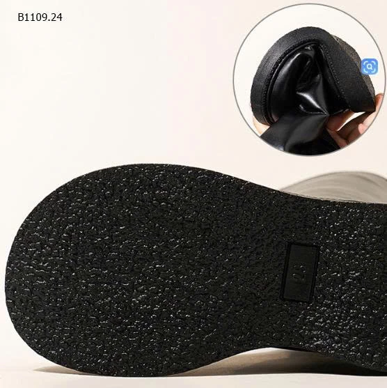 BOOT Bốt đùi bé gái cổ tim chất da mềm đế chống trơn trượt - sỉ 185k