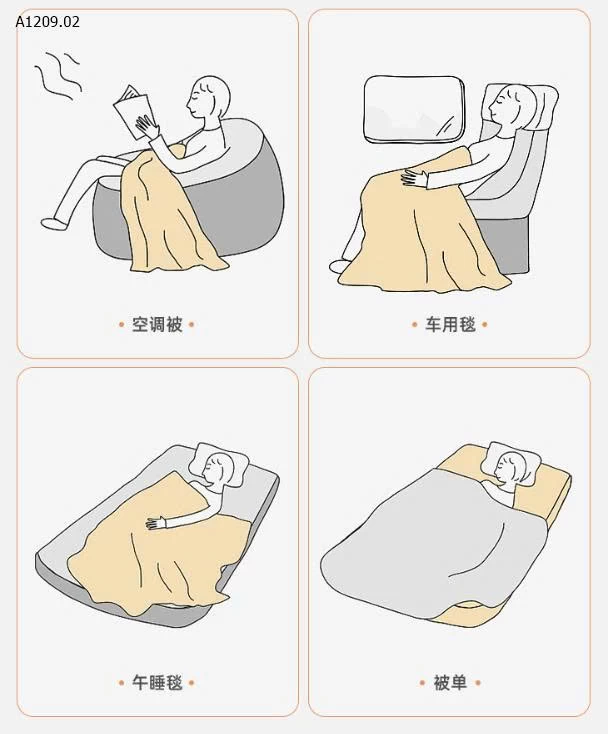 chăn len mỏng- sỉ 240k