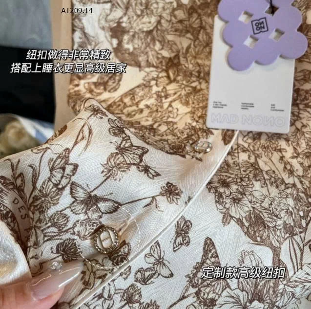 BỘ PIJAMA LỤA HÃNG MADNONO - sỉ 265k