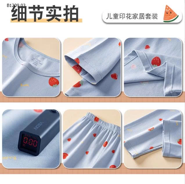 BỘ COTTON TRẺ EM HÀNG XUẤT-Giá sỉ 139k
