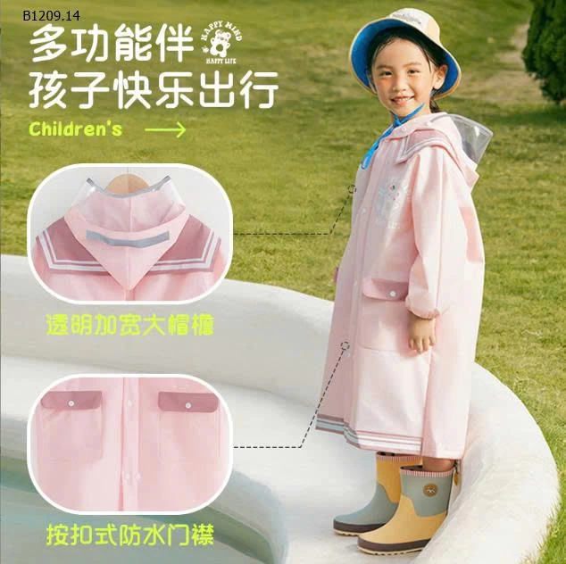ÁO MƯA SIÊU NHẸ TRẺ EM-Giá sỉ 110k