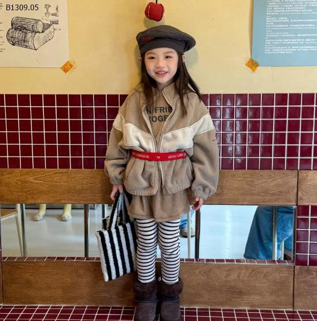 ÁO KHOÁC NỈ ADBABY BG-Giá sỉ 208k