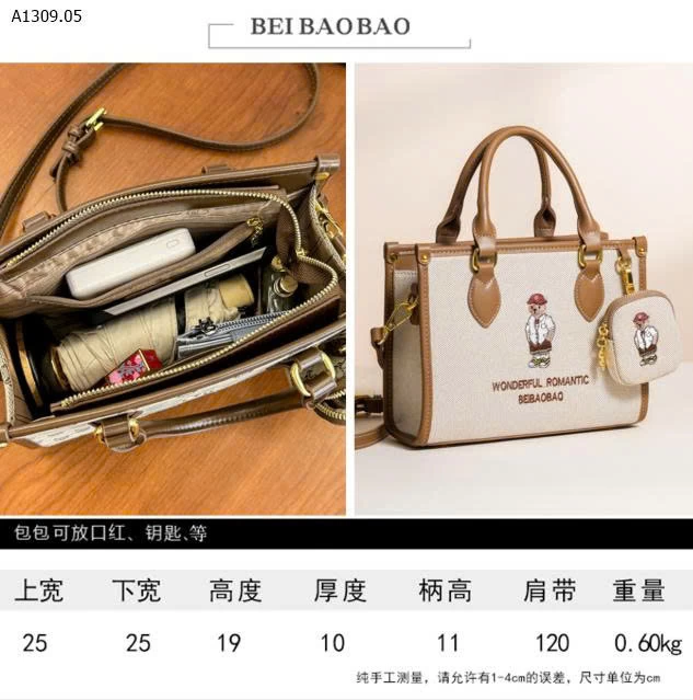 TÚI BEIBAOBAO - sỉ 285k