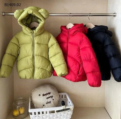 ÁO KHOÁC PHAO TAI GẤU CHO BÉ -Giá sỉ 188k