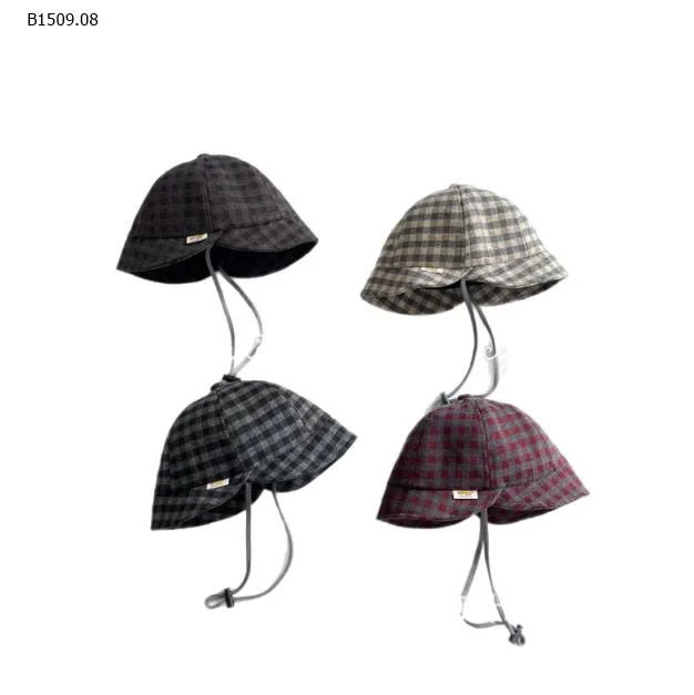 MŨ KẺ DÂY QUAI CHO BÉ CHAOZHUO-Giá sỉ 83k