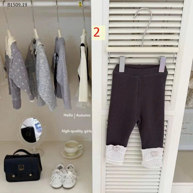 SET ÁO NỈ MIX QUẦN LEGGING BG-Giá sỉ 225k