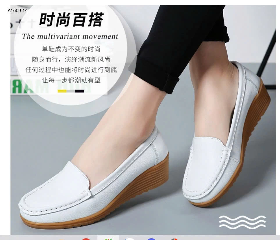 bst GIÀY MOCA DA MỀM NỮ - sỉ 163k