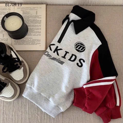 ÁO NỈ THỂ THAO OOOKKIDS- sỉ 185k