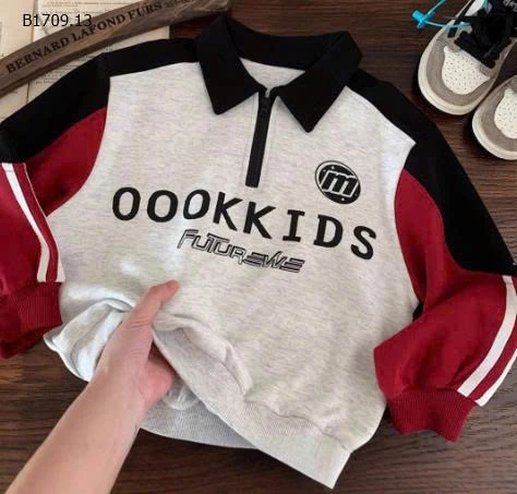 ÁO NỈ THỂ THAO OOOKKIDS- sỉ 185k