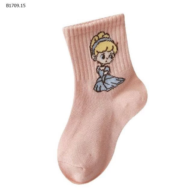 SET 5 ĐÔI TẤT CÔNG CHÚA - sỉ 59k/set 5 đôi