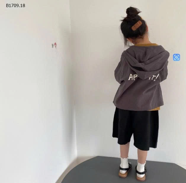 ÁO KHOÁC MỎNG CHỮ LƯNG CHO BT- sỉ 179k