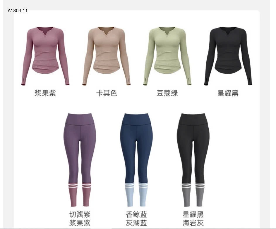 BỘ TẬP DÀI TAY NỮ   - sỉ 200k