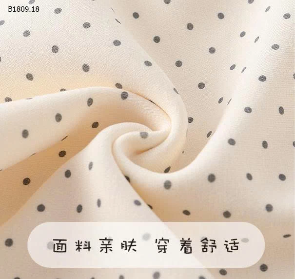 ÁO THUN HỌA TIẾT CHẤM BI CHO BÉ-Giá sỉ 145k