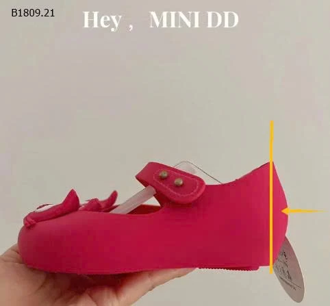 GIÀY BÚP BÊ NHỰA MỀM MINI DD CHO BÉ-Giá sỉ 149k 