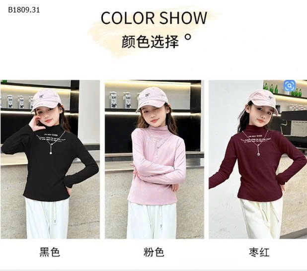 ÁO GIỮ NHIỆT CỔ CAO CHIẾT EO-Giá sỉ 116k